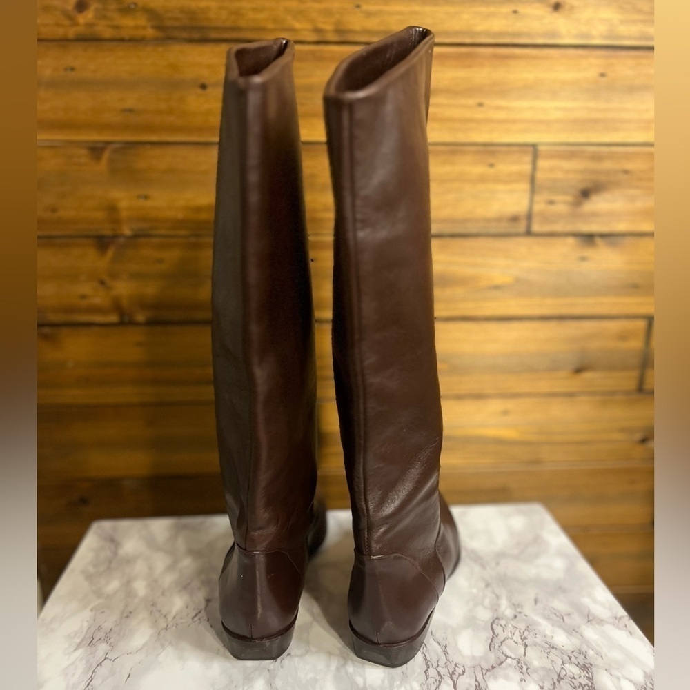 Philip Joseph made in Italy leather boots in brownWomen's size 5.5 like new! - Picture 5 of 8